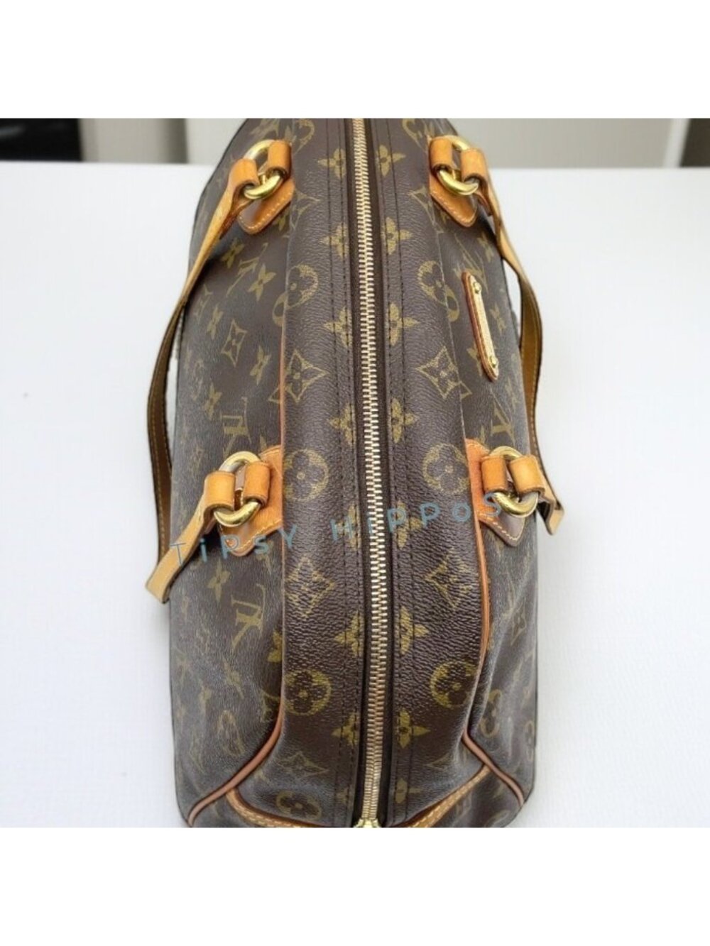 Louis Vuitton Monogram Montorgueil PM Shoulder Bag with LV Shopping Bag - Picture 6 of 16